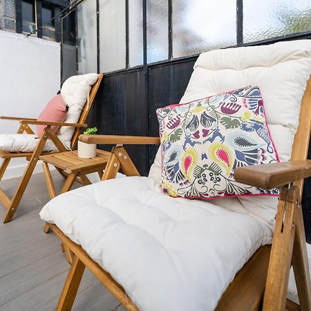 Top Floor Terrace - Dernier Etage Terrasse Cosy Niza Exterior foto